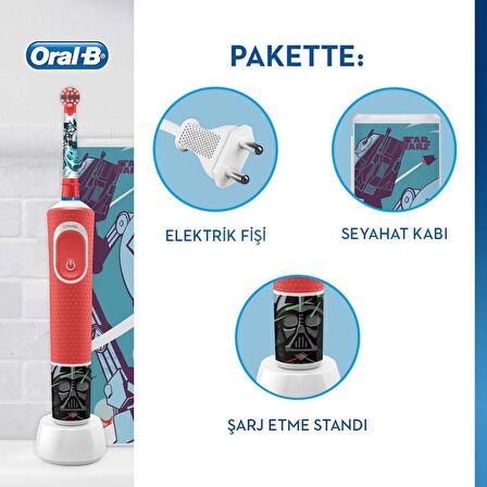 Oral-B D100 Çocuk Şarj.Diş Fırçası Star Wars 0082